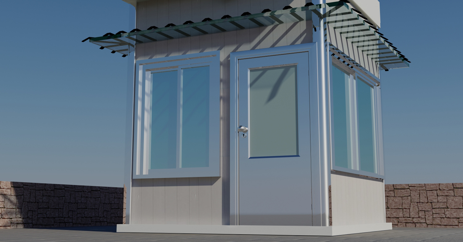 Prefab for Security Guard Cabin